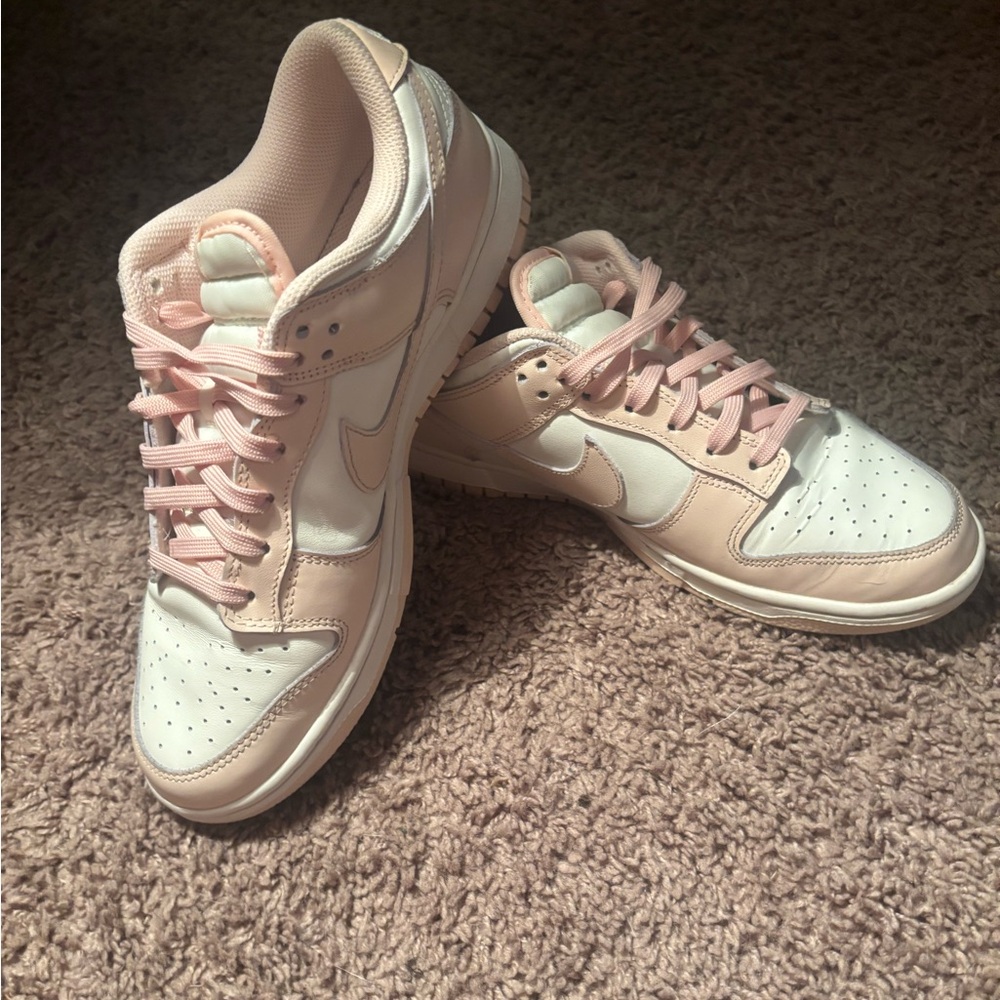 Nike Orange Pearl Dunks - Picture 1 of 5